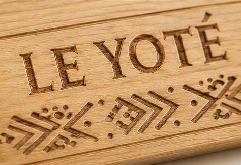 La gravure LE YOTÉ et ses motifs traditionnels La gravure LE YOTÉ et ses motifs traditionnels
